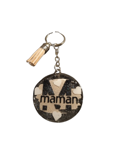 Porte-clés Maman – Un cadeau tendre et scintillant