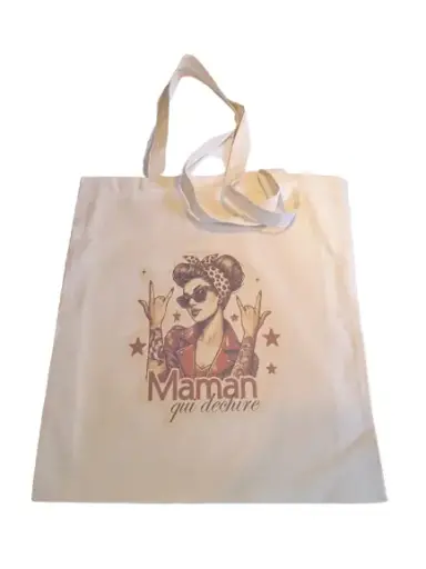 Sac de shopping "Maman qui déchire" – Pratique & stylé