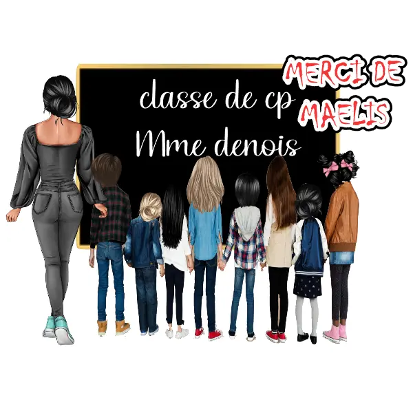 Photo personnalisée – Un souvenir unique pour remercier les enseignants !