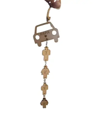 Suspension personnalisée rétro de voiture – Un cadeau unique pour papa
