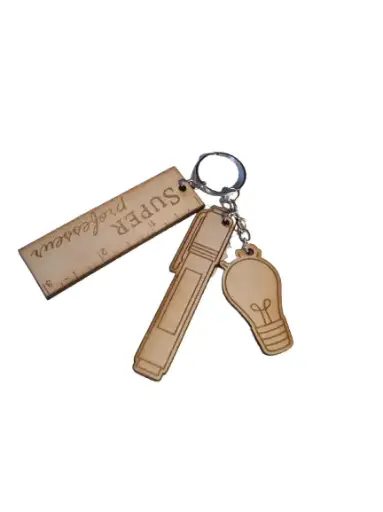 🛠️ Porte-clés "Merci Professeur" – Un Cadeau Unique et Personnalisé 🎁